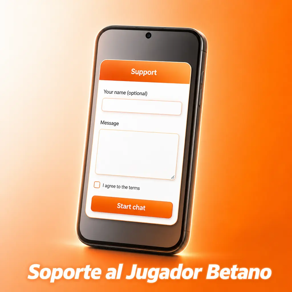 Soporte al Jugador Betano