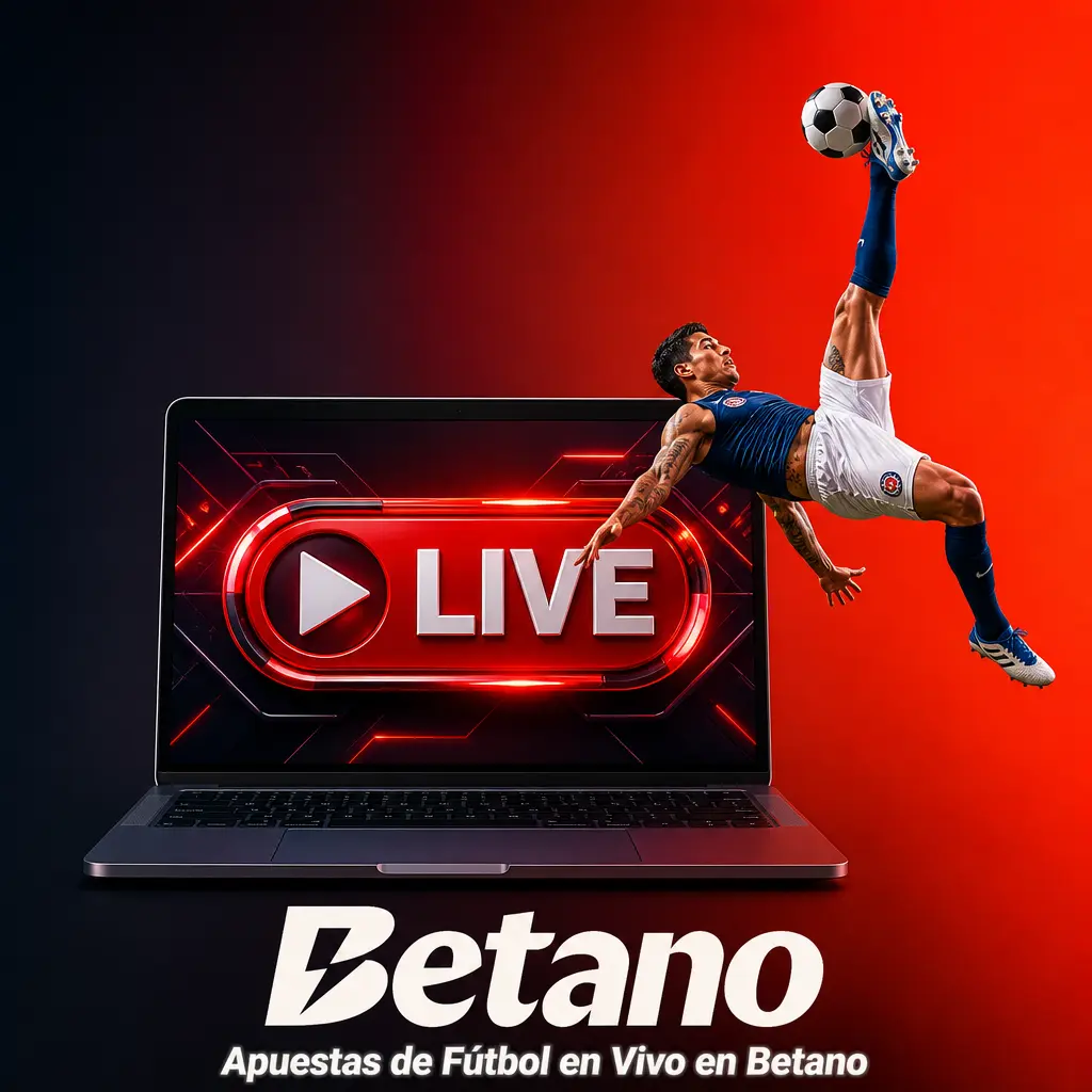 Apuestas de Fútbol en Vivo en Betano