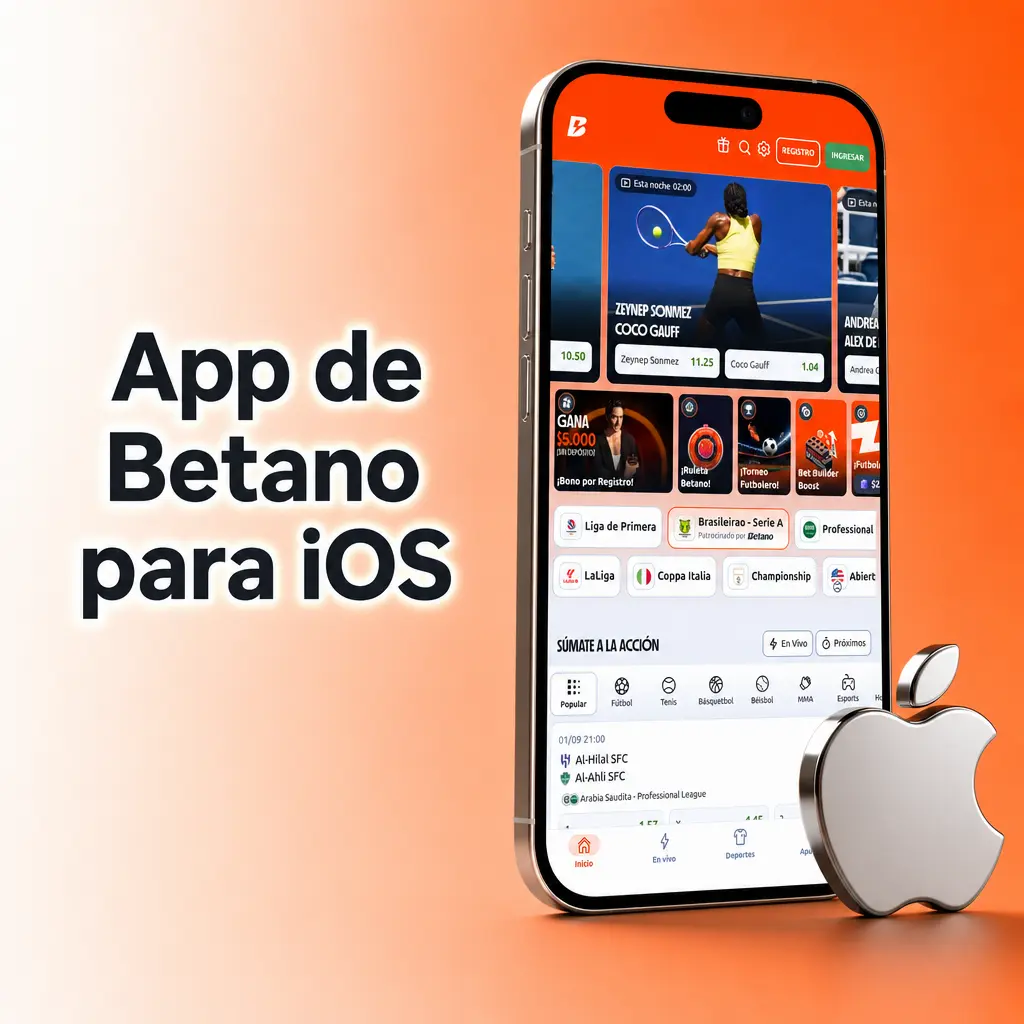 App de Betano para iOS